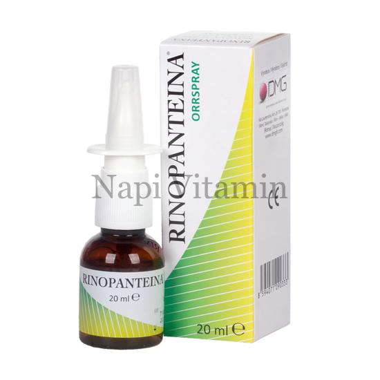 Rinopanteina A és E vitaminnal orrspray 20ml